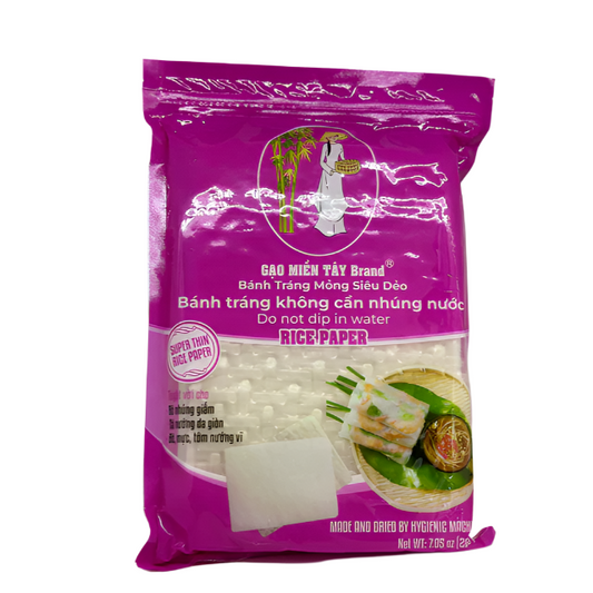 Bánh Tráng Siêu Dẻo Gạo Miền Tây | Rice Paper