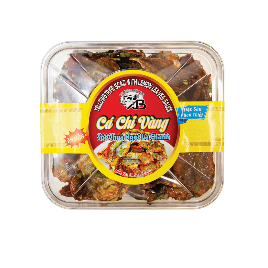 Cá Chỉ Vàng Sốt Chua Ngọt Lá Chanh | Yellowstripe Scad With Lemon Leaves