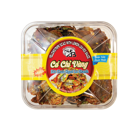 Cá Chỉ Vàng Sốt Chua Ngọt Lá Chanh | Yellowstripe Scad With Lemon Leaves