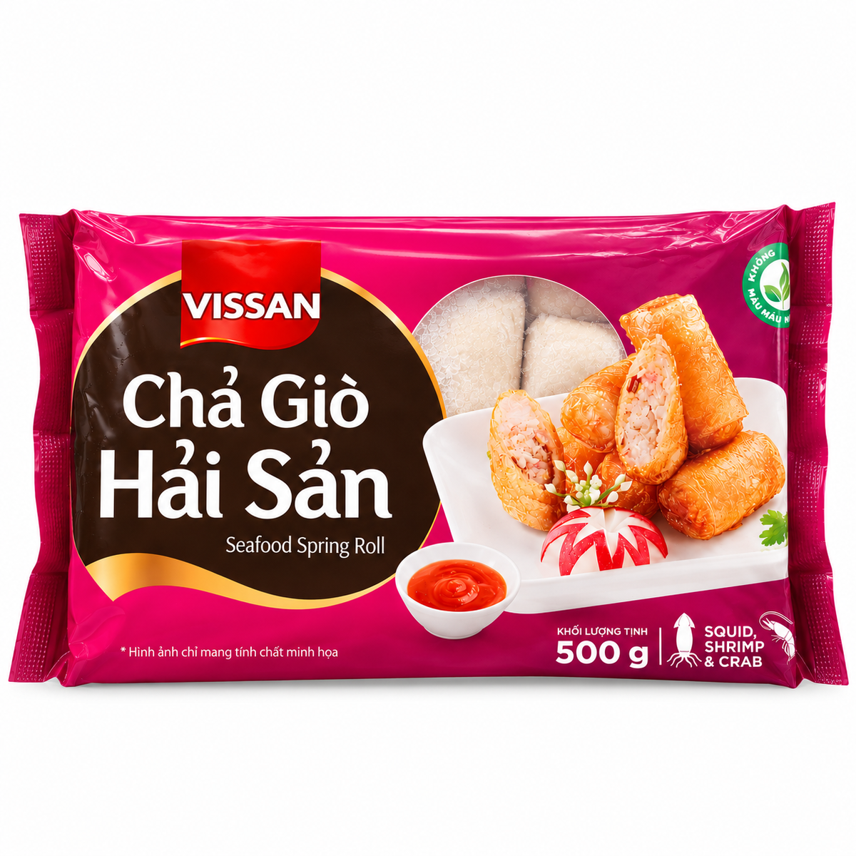 Chả Giò Hải Sản Vissan | FRZ Spring Rolls Seafood