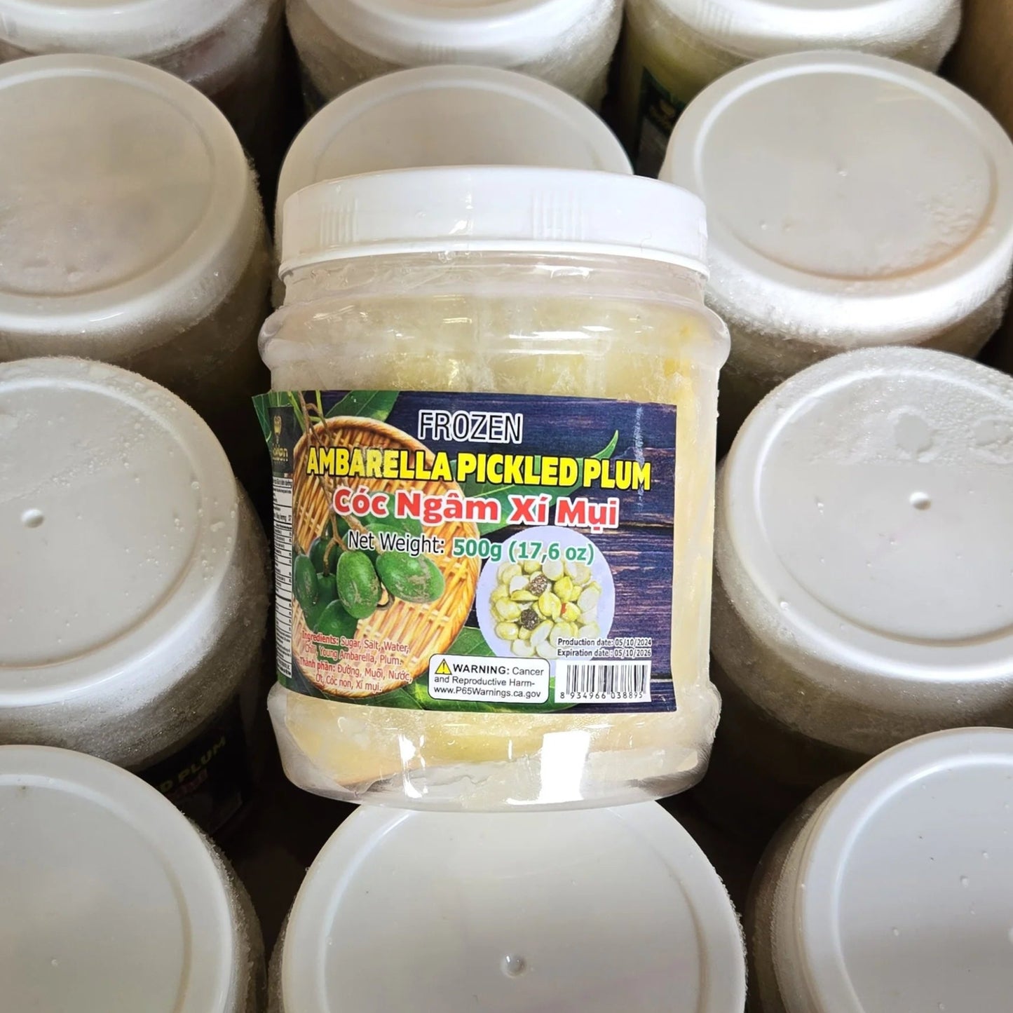 Cóc Ngâm Xí Mụi | Ambarella Pickled Plum
