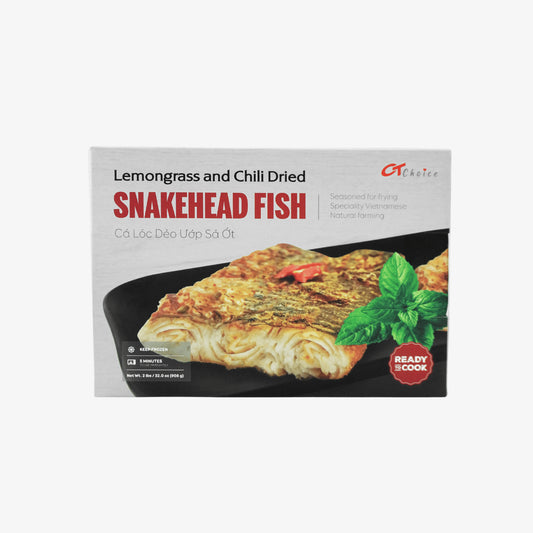 Cá Lóc Dẻo Ướp Sả Ớt | Lemongrass Chili Dried Snakehead Fish