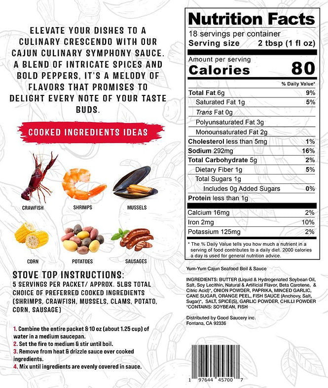 Sốt Yum-Yum Cajun | Yum-Yum Cajun Seafood Sauce