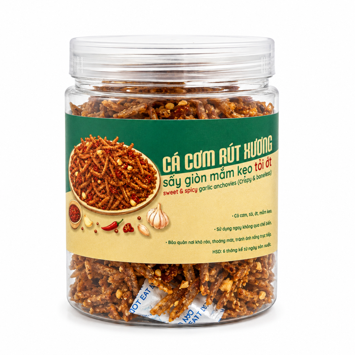 Cá Cơm Rút Xương | Crispy Boneless Anchovies