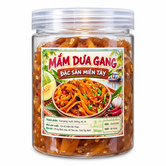 Mắm Dưa Gang - Đặc Sản Miền Tây