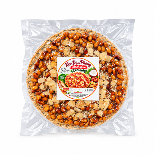 Kẹo Đậu Phộng Mạch Nha Dừa Sấy | Peanut Candy with Dried Coconut