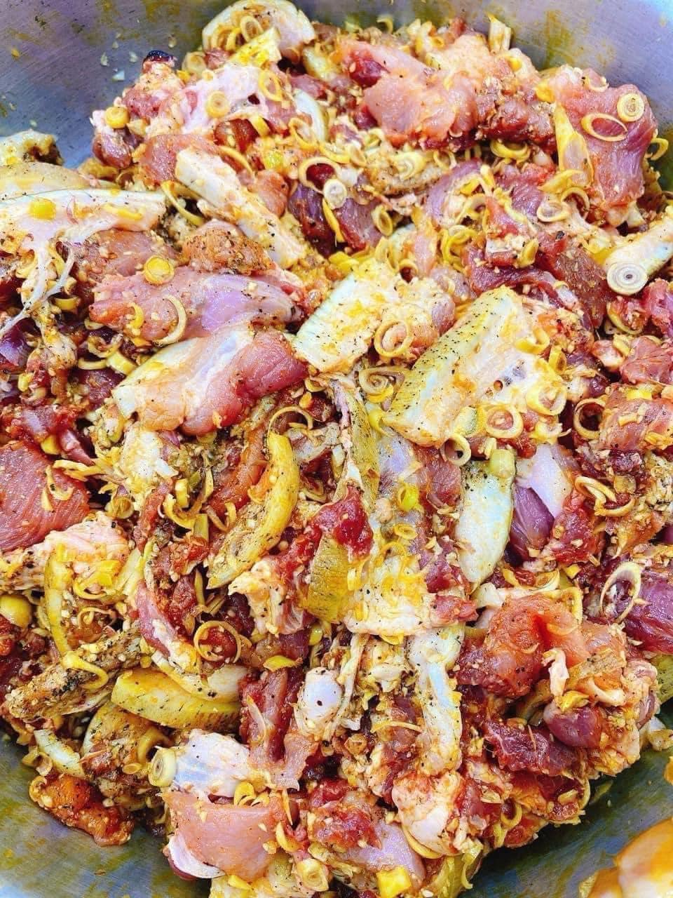 Heo Rừng Ướp Sẵn-Hộp 2lbs | Marinated Wild Boar