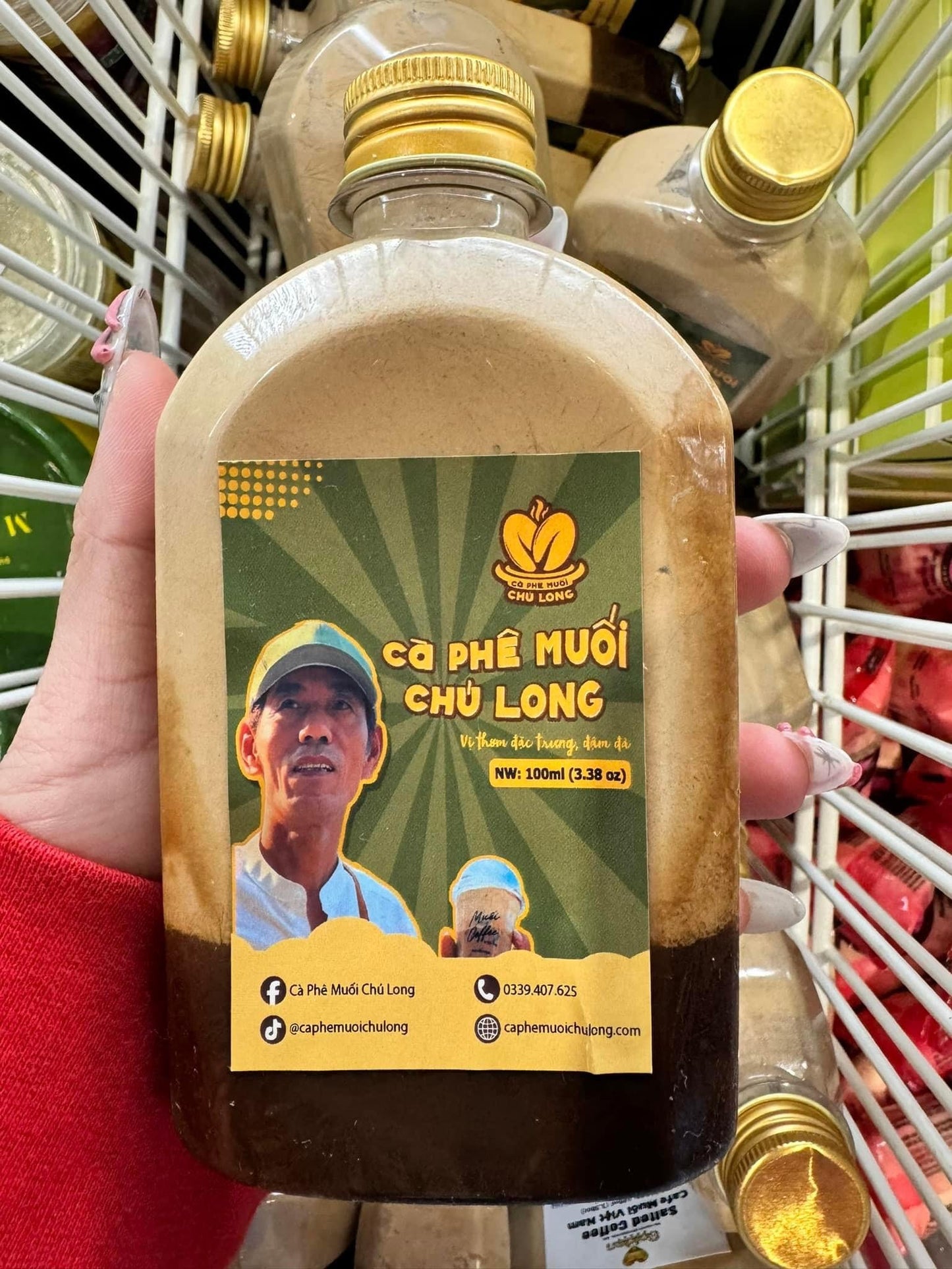 Cà Phê Muối Chú Long | Frozen Vietnam Salt Coffee