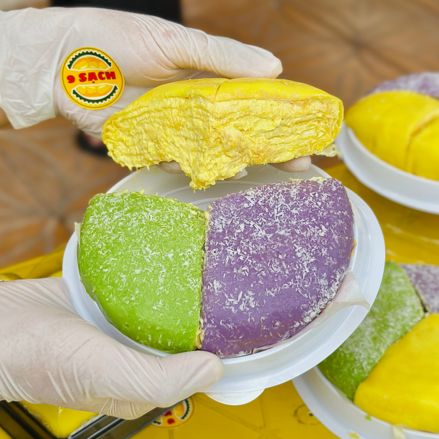 Bánh Phú Sĩ 3 Màu