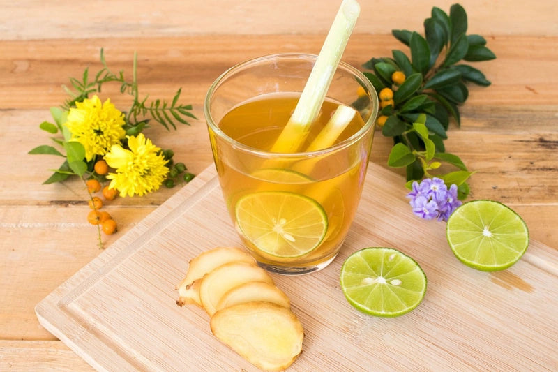 Trà Giảm Cân-Sả Chanh Gừng