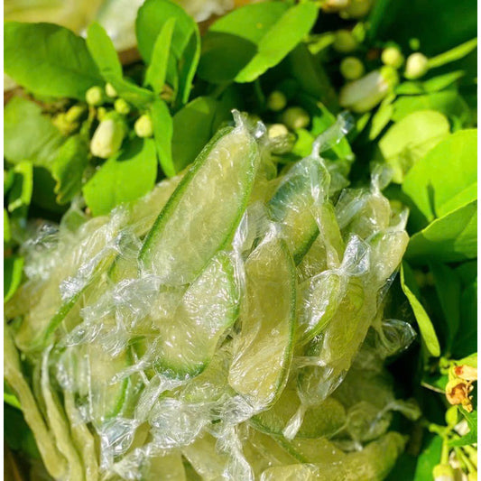 Mứt Vỏ Bưởi Đường Phèn Sấy Dẻo | Candied Pomelo Skin