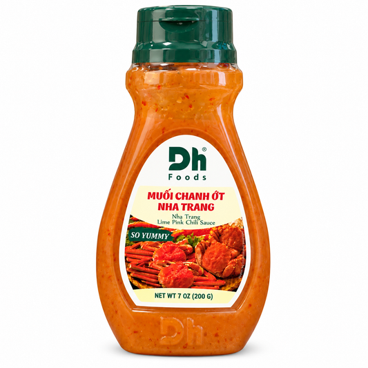 Muối Chanh Ớt Nha Trang | Lime Pink Chili Sauce DH FOODS