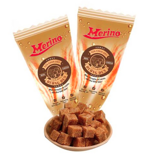 Sữa Chua Dẻo Merino-Phô Mai Đường Đen | Brown Sugar Cheese Yogurt