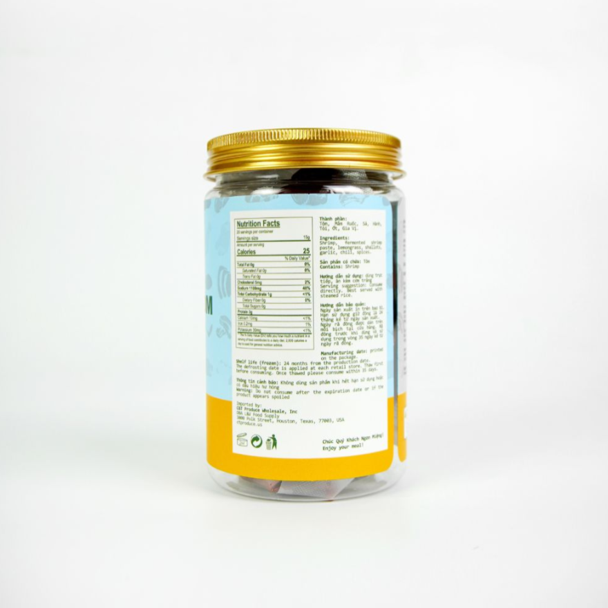 Mắm Ruốc Tôm Hao Cơm | Shrimp Paste