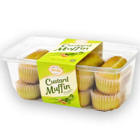 Bánh Bông Lan Vị Lá Dứa | Custard Muffin Pandan