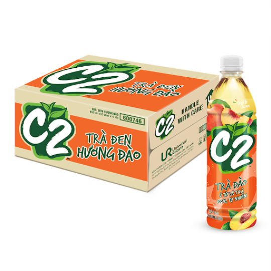 C2 Trà Đào | C2 Peach Tea 455ml