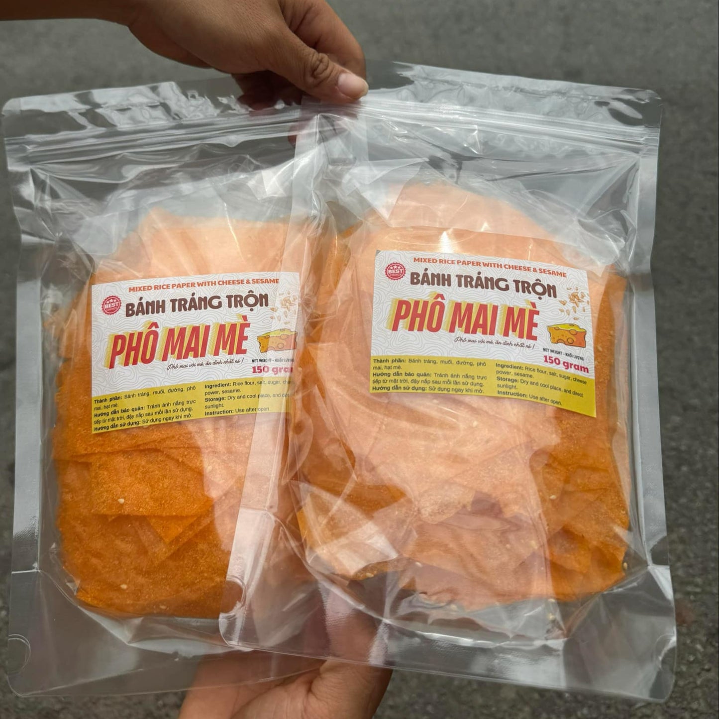 Bánh Tráng Trộn | Mix Rice Paper