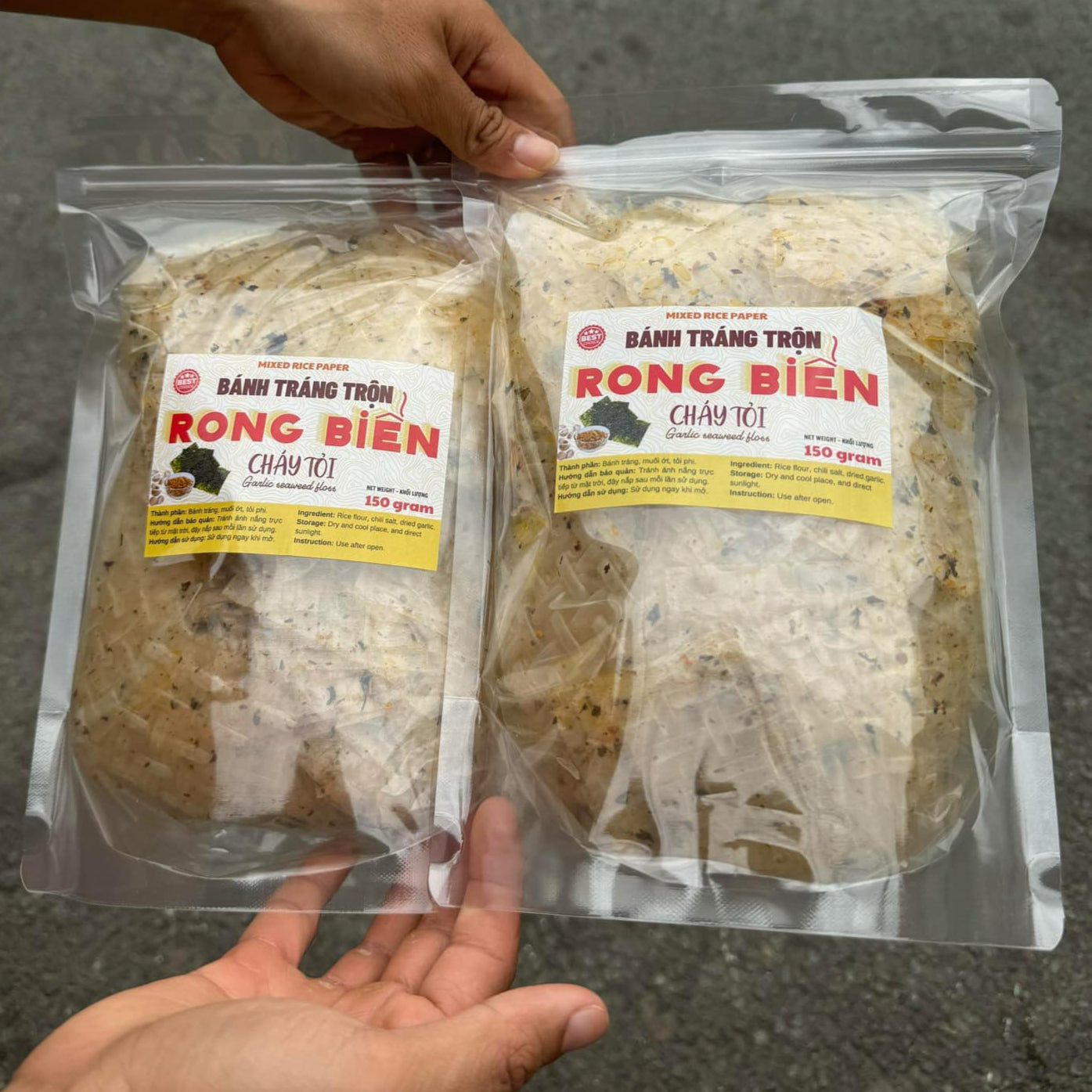 Bánh Tráng Trộn | Mix Rice Paper