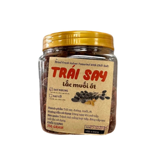 Trái Say Lắc Muối Ớt | Velvet Tamarind with Chili Salt