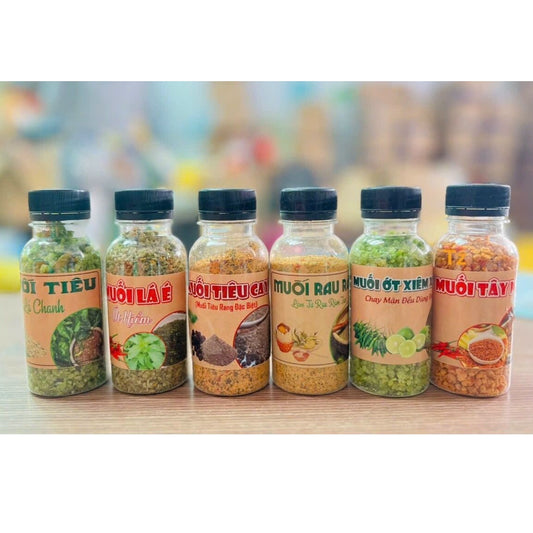 Set Muối Chấm Lục Vị | 6 Flavors Dipping Salt