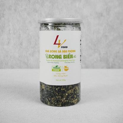 Chà Bông Sả Đậu Phộng Rong Biển | Peanuts & Seaweed Lemongrass Pork Floss
