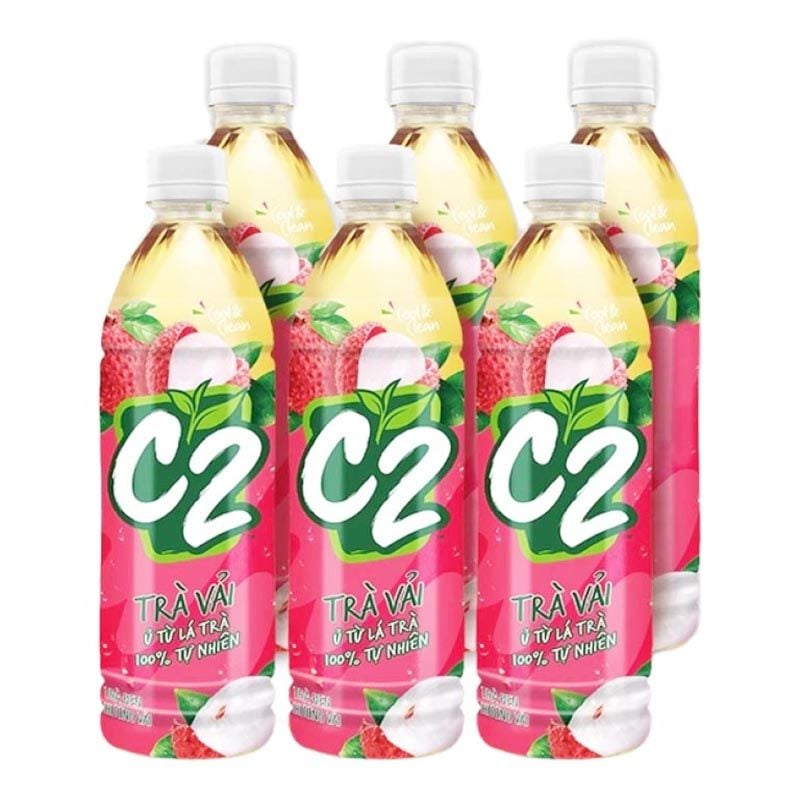 C2 Trà Vải | C2 Lychee Tea 455ml