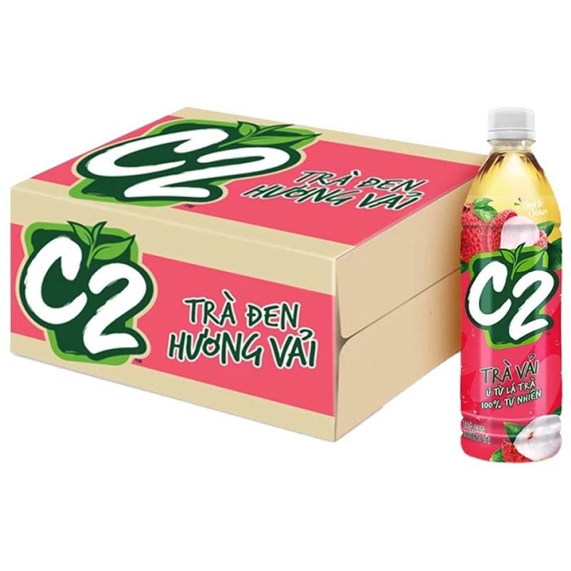C2 Trà Vải | C2 Lychee Tea 455ml