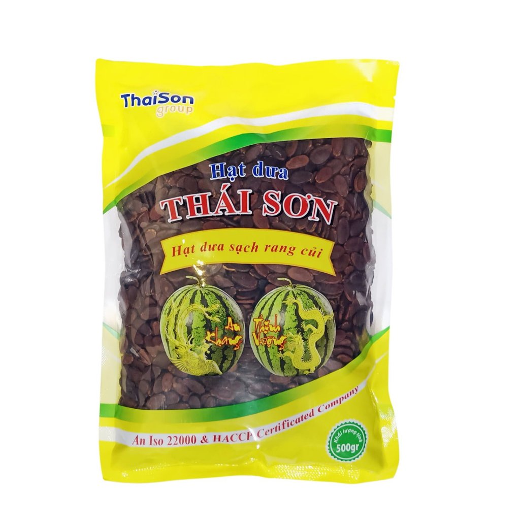 Hạt Dưa Sạch Rang Củi Thái Sơn | Thai Son Watermelon Seeds