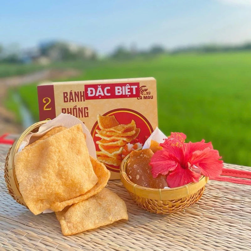 Bánh Phồng Tôm Gia Truyền Cà Mau | Shrimp Crackers