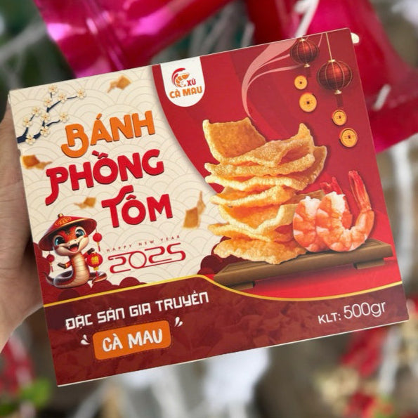 Bánh Phồng Tôm Gia Truyền Cà Mau | Shrimp Crackers