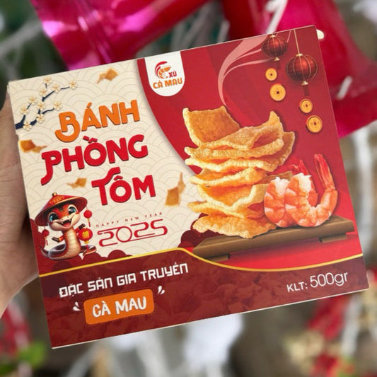 Bánh Phồng Tôm Gia Truyền Cà Mau | Shrimp Crackers