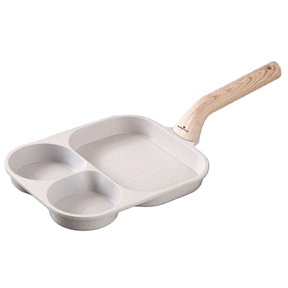 Chảo 3 Ngăn Chiên Trứng - Super Chef Frying Pan