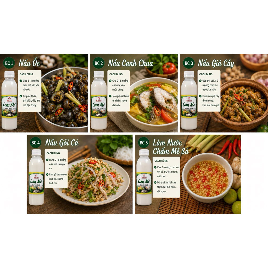 Cơm Mẻ SATO | Batch Rice 340g
