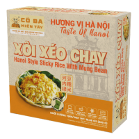 Xôi Xéo Chay | Hanoi Sticky Rice with Mung Bean